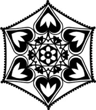 Marabu Silhouette-Schablone