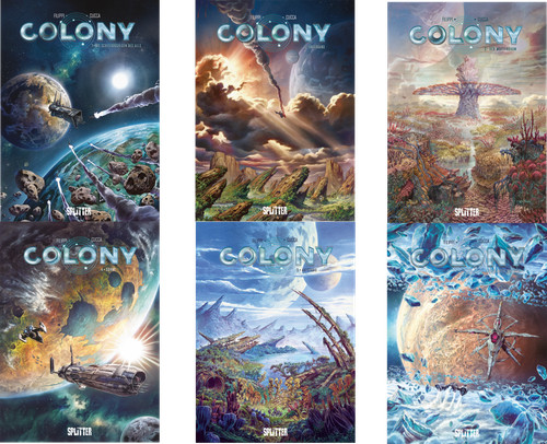 Colony hardcover comic - 6,