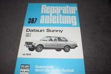 Reparaturanleitung Reparaturhandbuch Datsun Sunny 120Y/140Y ab 1978 erstklassig