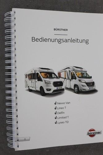 Betriebsanleitung bürstner - betriebsanleitung,