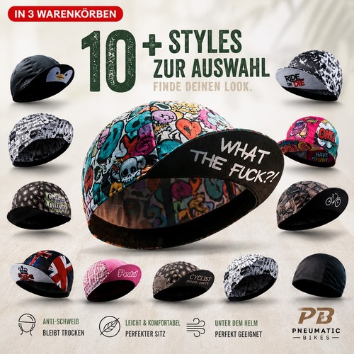 Radmütze cycling cap fahrrad - radmütze,