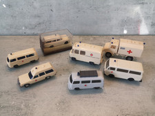 7x alte Modellautos✅Wiking✅BREKINA✅herpa✅ROCO✅DRK✅Einsatzfahrzeuge✅Ambulanz 