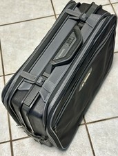 SamsoniteAktenkoffer Hartschale schwarz/grau / Zahlenschloss / Kleidertasche