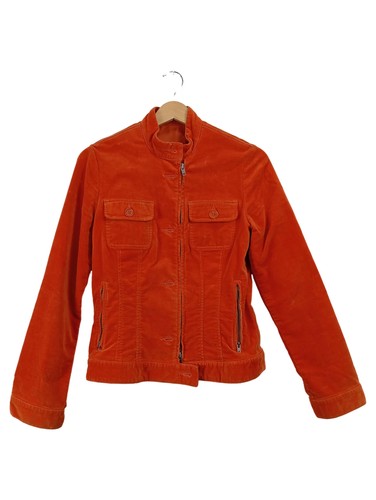 Hirsch cordjacke 40 - gr., orange