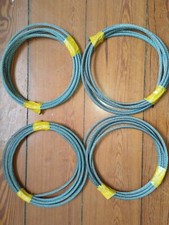 4 Stahlseile, Länge ca3,30m, Durchm. 6mm