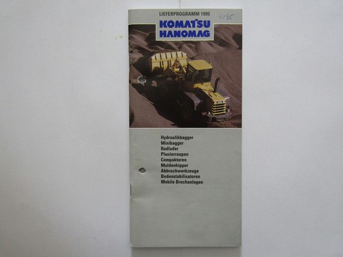 Prospekt komatsu hanomag - prospekt,