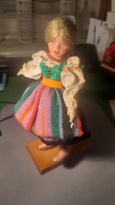 Polnische trachtenpuppe 70er - trachtenpuppe,