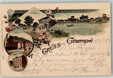 13648818 - 2131 Gramzow Marktplatz Post Molkerei Uckermark LKR 1898