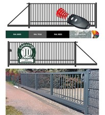 Schiebetor freitragend elektr