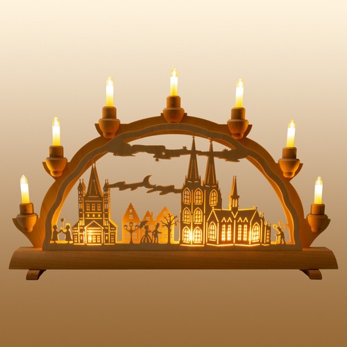 Led doppel schwibbogen 50cm - led-doppel-schwibbogen,