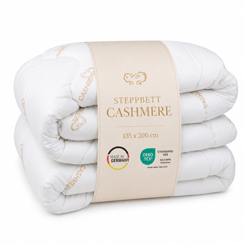 Cashmere steppbett 135x200cm - steppbett,