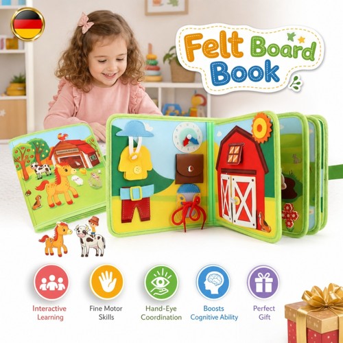 Quiet book filz busy - quiet,