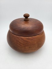 XXL Teak Schüssel + Deckel