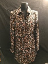 MANTEL BRAUN MUSTER MARKE