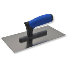 B-WARE: Glättekelle Edelstahl 270x130 DEWEPRO Abziehkelle Softgriff Glättkelle