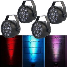 8 stk LED RGBW Par Licht