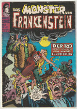 ✪ DAS MONSTER VON FRANKENSTEIN #10, Williams/Marvel Comics 1974 COMICHEFT Z2