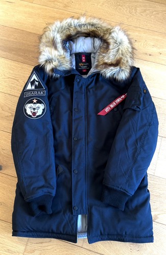 Alpha industries parka schwarz - alpha,