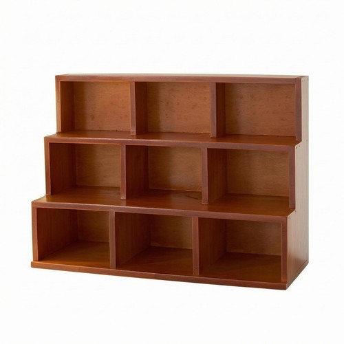 Holz-Schreibtischregal