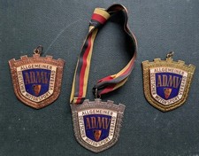 Admv plakette medaille gold - plakette,