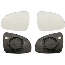 2x mirror glass left right