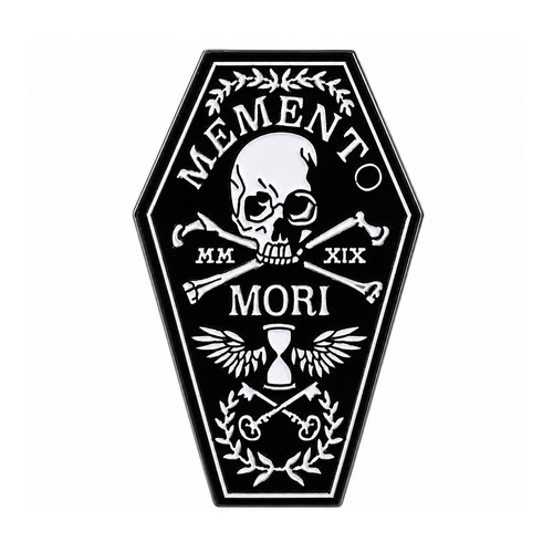 Memento mori sarg emaille - mori,