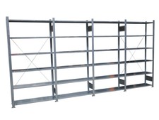 Schulte Fachbodenregal Kellerregal Lagerregal Tiefe 345 mm Regal Ordnerregal