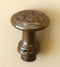 Jugendstil Antik Style Messing Antik Dreh Türknopf Tür Knauf Türknauf  B6SQA