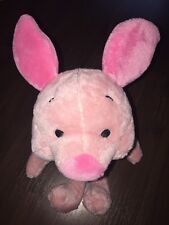 Disney Store London Schwein Ferkel Rosa Kuscheltier Plüschtier Streifen Pink Gra