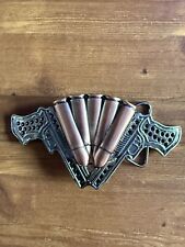 Gürtelschnalle Patrone Uni, Wechselschnalle, Wechselgürtel, Rockabilly 