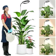 Pflanzenlampe Pflanzenlicht Grow Gewächshaus Vollspektrum Auto Timer LED 80 LEDs