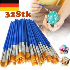 32x Pinsel Kunstlerpinsel Pinselset Für Acrylfarben,Olmalerei,Aquarell,Malpinsel