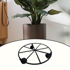 Pflanzwagen Blumentopfständer rund mit 360° Rollen für große Pflanzgefäße Garten