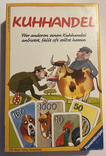 Kuhhandel kartenspiel - kuhhandel,