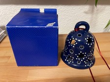"MEISSEN"-Keramik Windlicht Weihnachten Glocke
