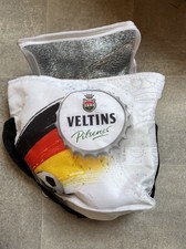 1x Veltins Pilsener Kühltasche Bierträger, Weiß, Innenraum isoliert
