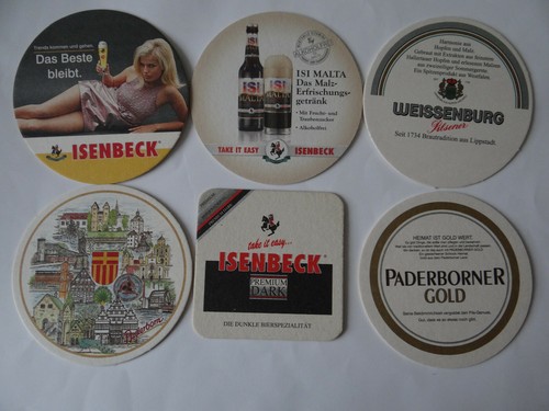 Versch bierdeckel brauerei - 6,