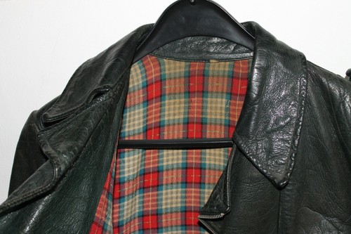 Alte lederjacke 60er - alte,