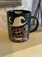 Hexen Tasse Halloween schwarz
