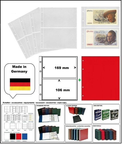 Banknotenhüllen numoh nh - numoh,