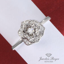 Piaget Ring Rose Weissgold 750 Diamanten Brillanten Gr. 53 Schmuck Gold