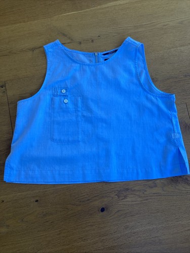 Bluse top star raw hellblau - g-,