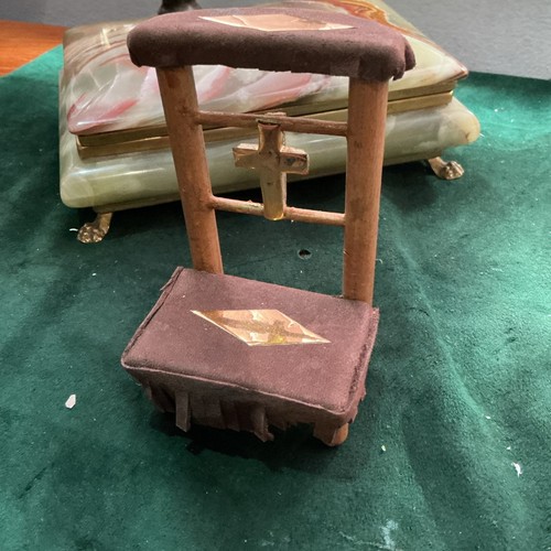 Miniatur gebetsbank modell - gebetsbank,