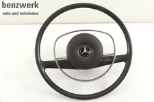 Mercedes W108 W109 W111 W114 W115 W113 Lenkrad schwarz ORIGINAL mit Polster ✔️