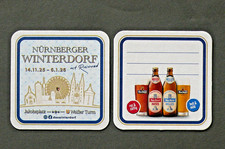 Tucher  Nürnberg  "Nürnberger Winterdorf"   Bierdeckel NEU