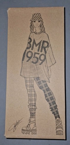 Barbie bmr1959 box and stand - barbie,