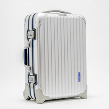 Rimowa Kabinenkoffer Cabin pre LVMH Silver Integral Silber Blau Zahlenschloss