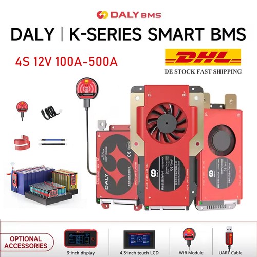 Daly smart bms lifepo4 - smart, 12v