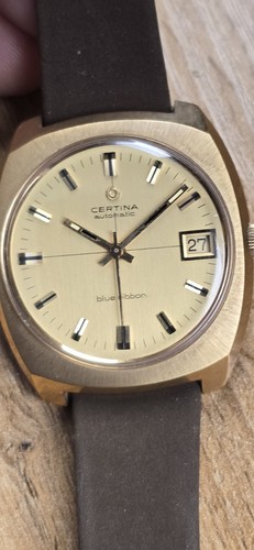 Certina blue ribbon automatic - blue,