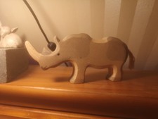 Ostheimer Nashorn Aus Holz